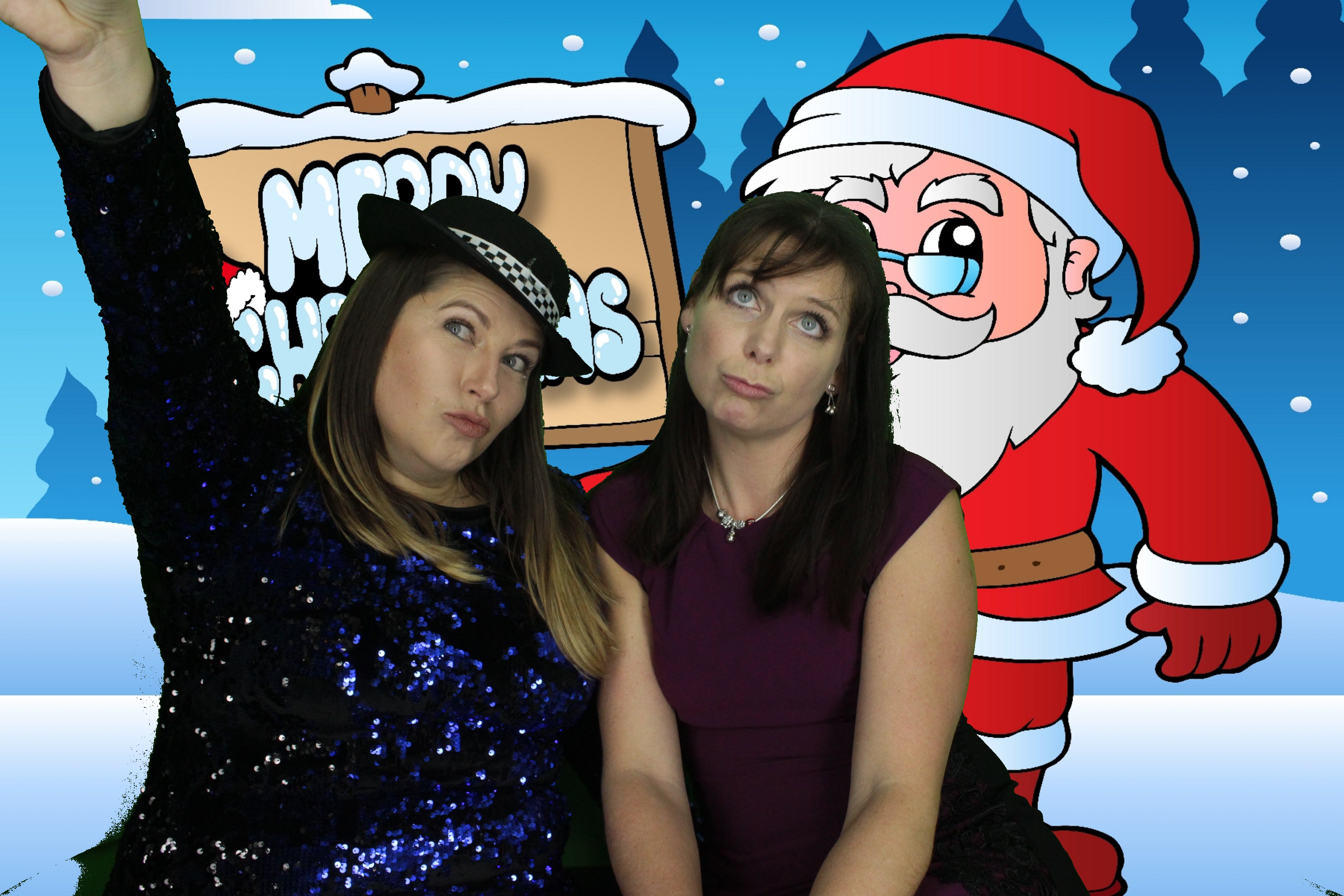 One Line Christmas Party | View more photos from the event at gallery.myphotoboothexperience.co.uk/u/MyPhotoBoothExperienceLtd/One-Line-Christmas-Party